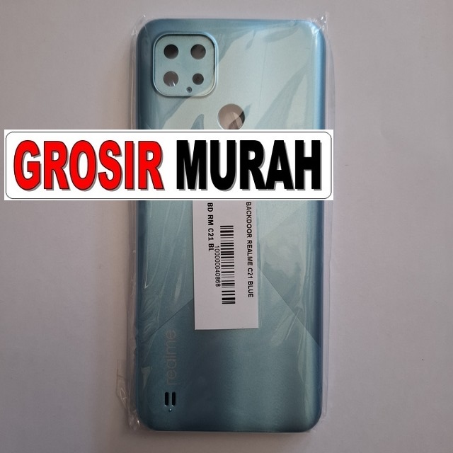 Backdoor Realme C21 Blue