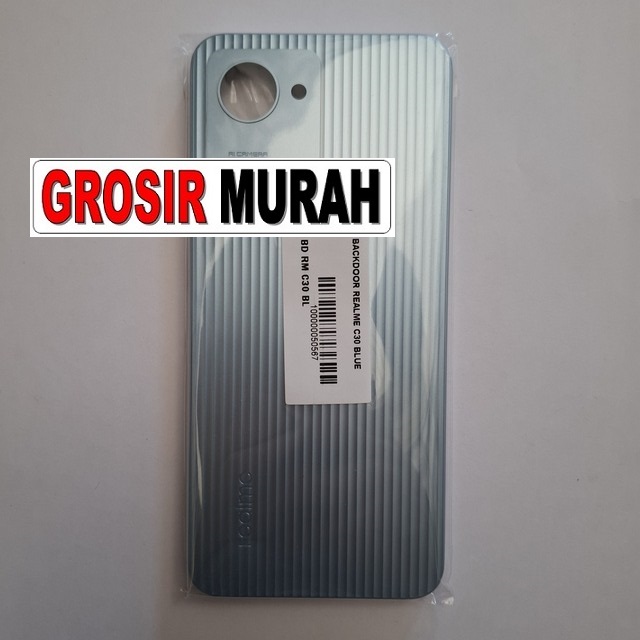 Backdoor Realme C30 Blue