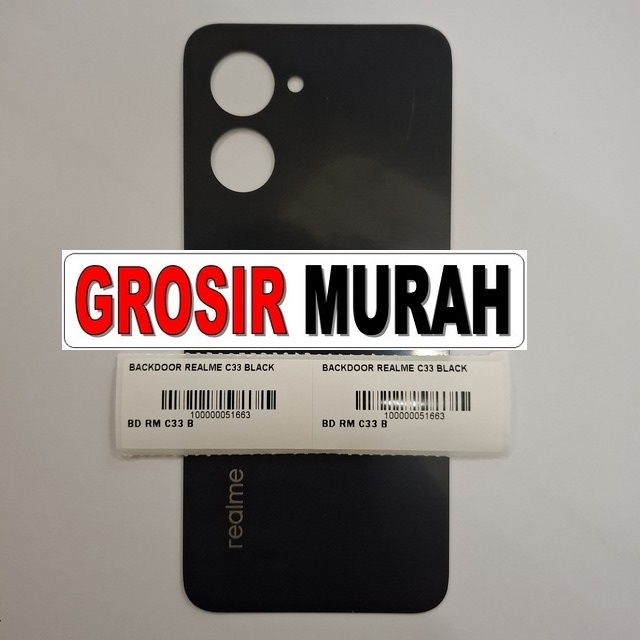 Backdoor Realme C33 Black