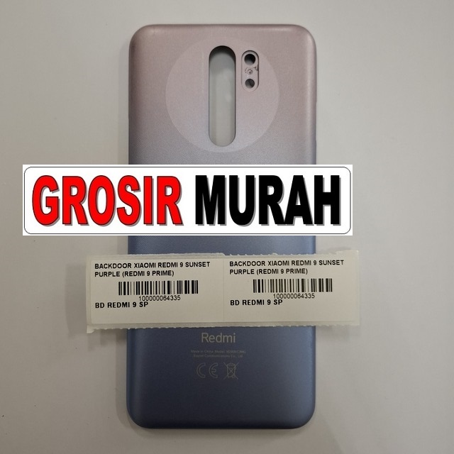Backdoor Xiaomi Redmi 9 Sunset Purple (redmi 9 Prime)