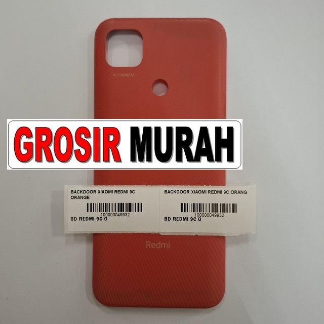 Backdoor Xiaomi Redmi 9c Orange