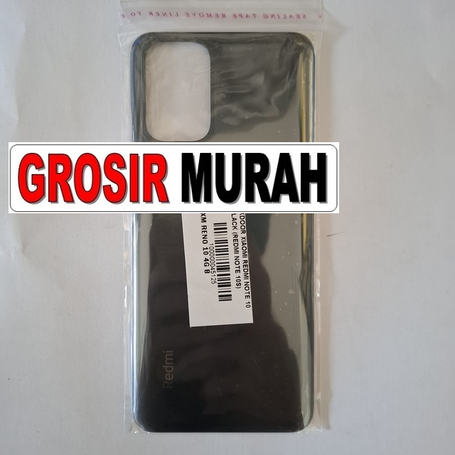Backdoor Xiaomi Redmi Note 10 4g Black (redmi Note 10s)