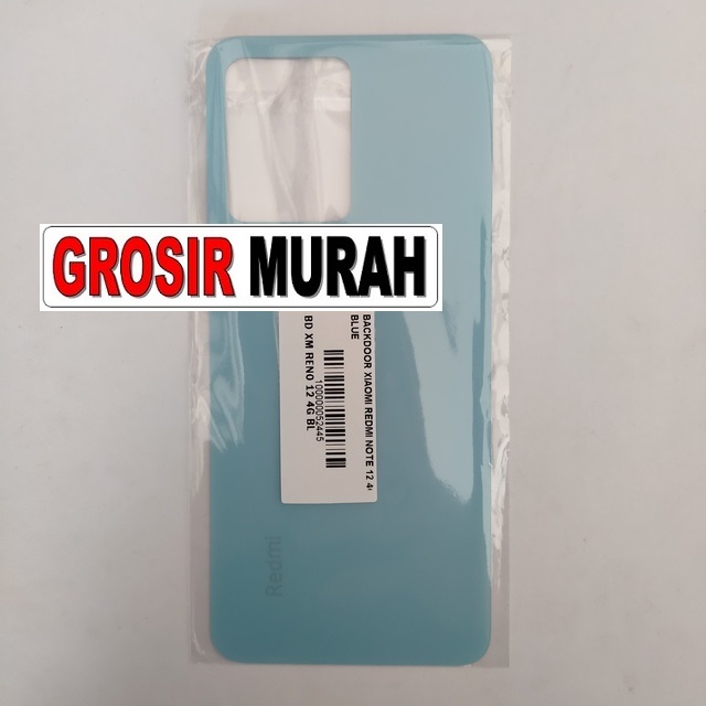 Backdoor Xiaomi Redmi Note 12 4g Blue