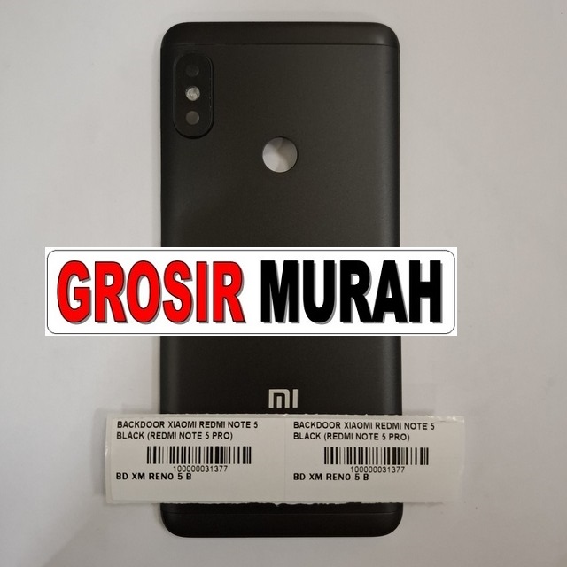 Backdoor Xiaomi Redmi Note 5 Black (redmi Note 5 Pro)