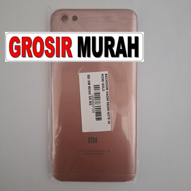 Backdoor Xiaomi Redmi Note 5a Rose Gold