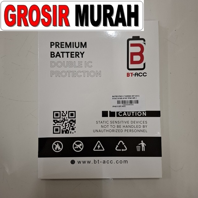 Batre iPad 6 7340mAh Kompatibel iPad Air 2