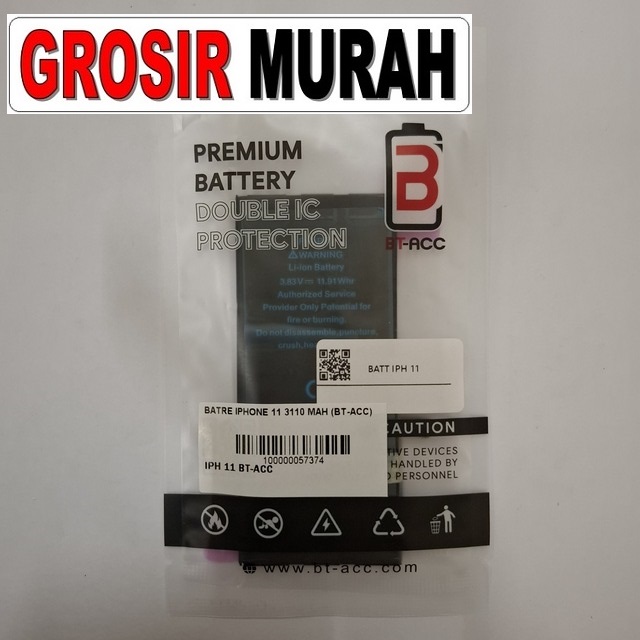Batre iPhone 11 Bt-Acc 3110mAh