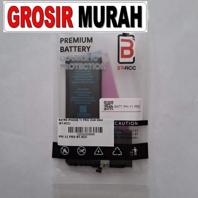Batre iPhone 11 Pro Bt-Acc 3046mAh