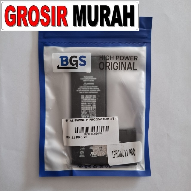 Batre Iphone 11 Pro 3046 Mah (vb)