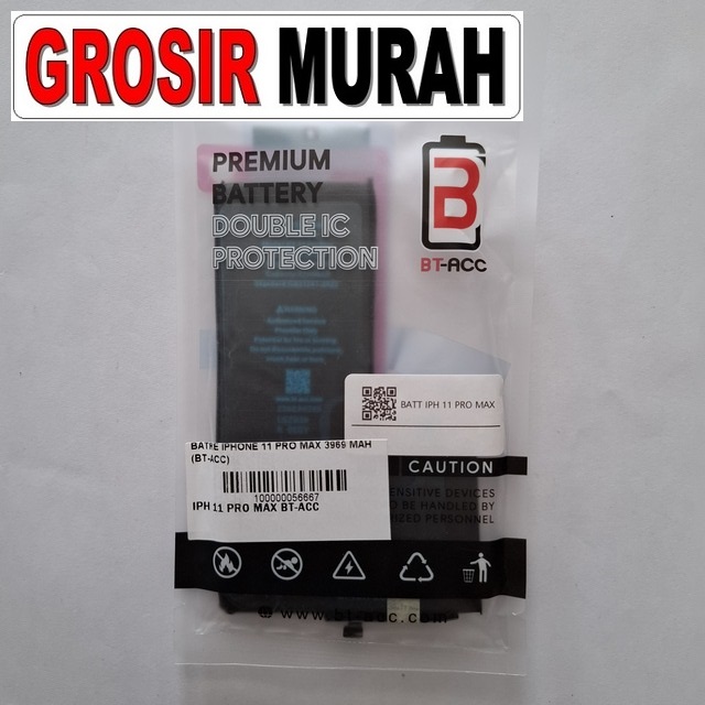 Batre iPhone 11 Pro Max Bt-Acc 3969mAh