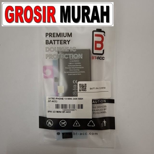 Baterai iPhone 13 Mini BT-ACC 2406mAh