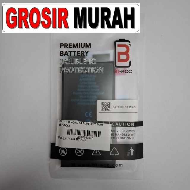 Baterai iPhone 14 Plus BT-ACC 4325mAh