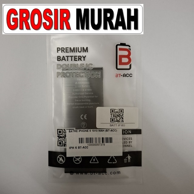 Baterai iPhone 6 BT-ACC 1810mAh