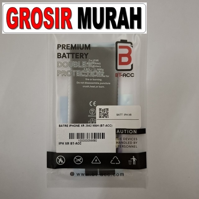 Baterai iPhone XR BT-ACC 2942mAh