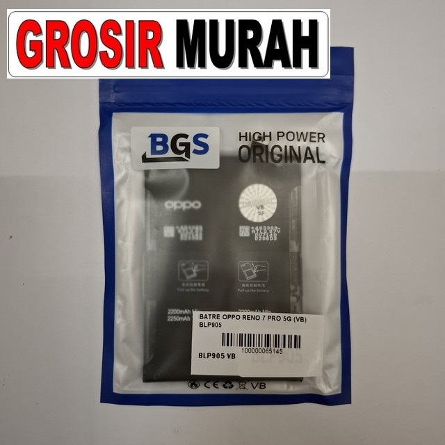 Batre Oppo Reno 7 Pro 5g (vb) Blp905