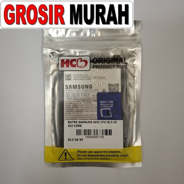 Batre Samsung A032 (vv) Slc-50 A03 Core