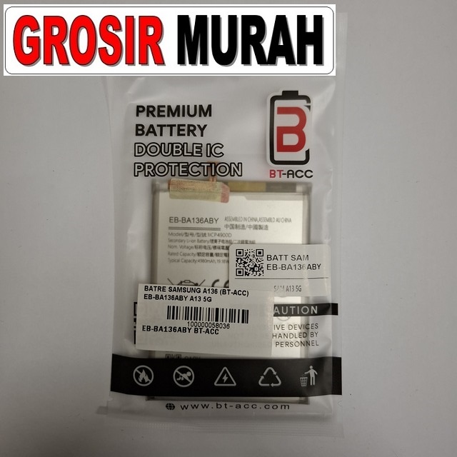 Batre Samsung A136 (bt-acc) Eb-ba136aby A13 5g