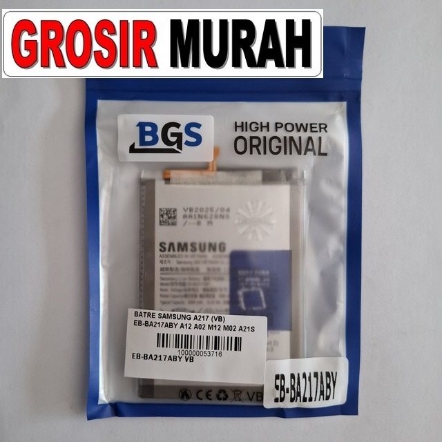 Batre Samsung A217 (vb) Eb-ba217aby A12 A02 M12 M02 A21s