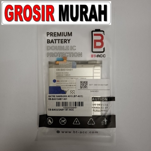 Batre Samsung A515 (bt-acc) Eb-ba515aby A51