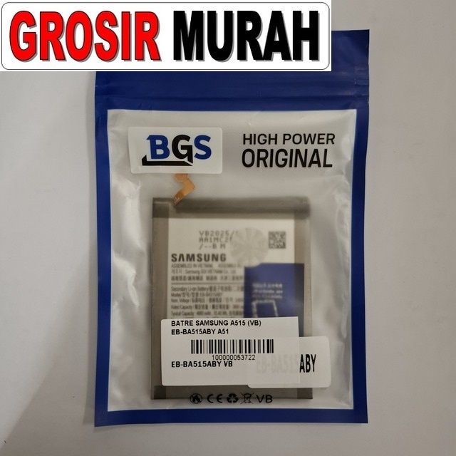 Batre Samsung A515 (vb) Eb-ba515aby A51