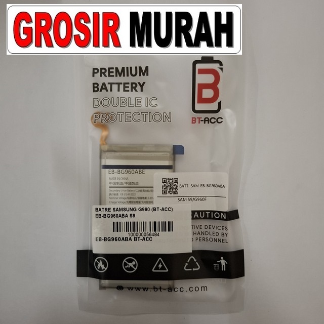 Batre Samsung G960 (bt-acc) Eb-bg960aba S9