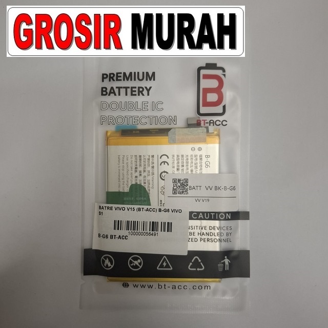 Batre Vivo V15 B-G6 Bt-Acc Kompatibel Vivo S1