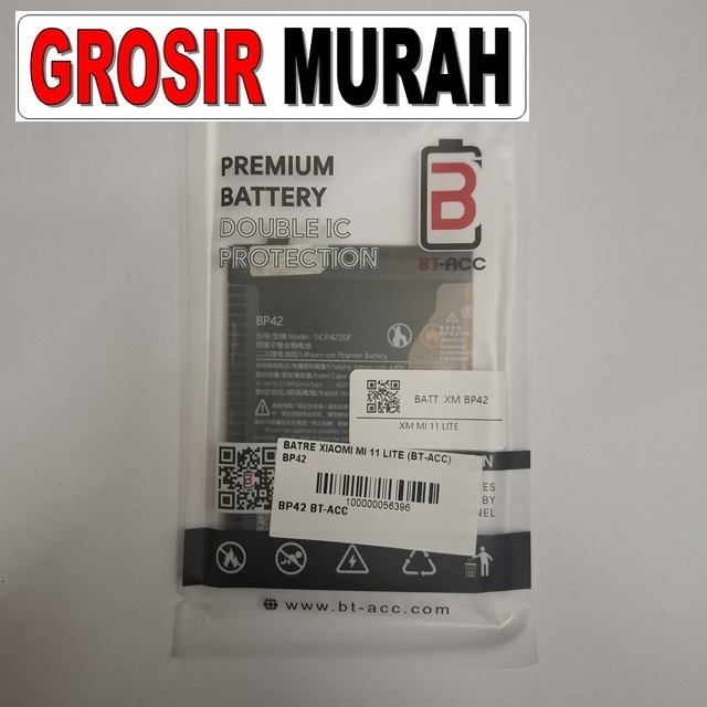Batre Xiaomi Mi 11 Lite (bt-acc) Bp42