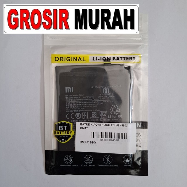 Batre Xiaomi Poco F3 5g (99%) Bm4y