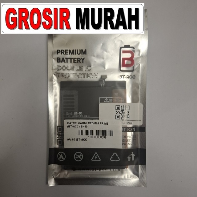 Batre Xiaomi Redmi 4 Prime (bt-acc) Bn40