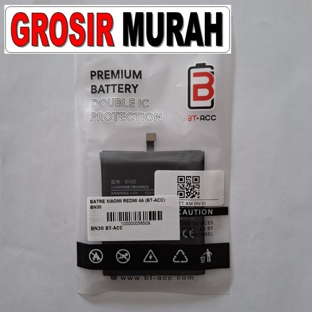 Batre Xiaomi Redmi 4a (bt-acc) Bn30