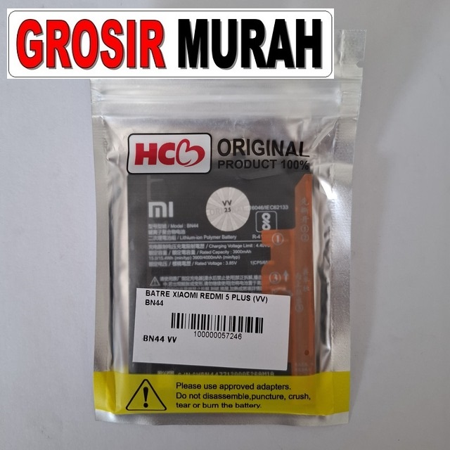 Batre Xiaomi Redmi 5 Plus (vv) Bn44