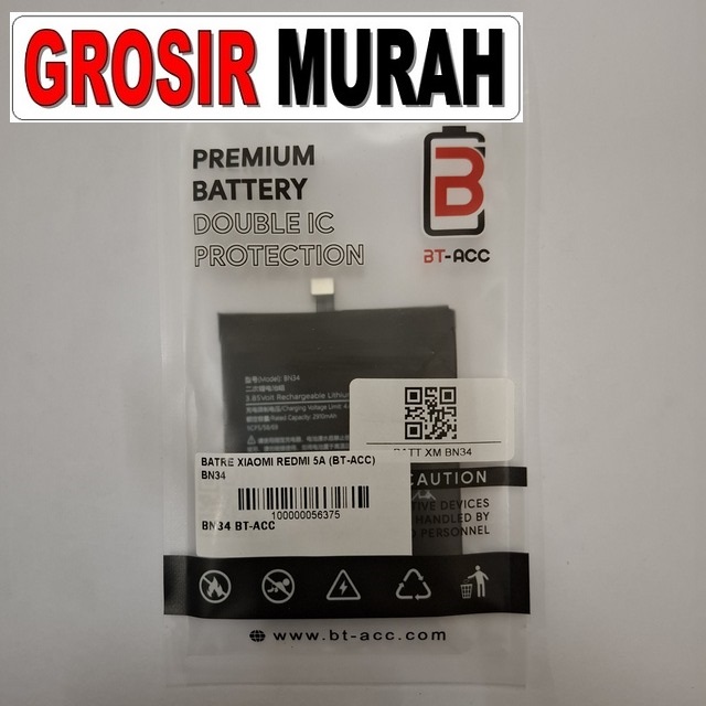Batre Xiaomi Redmi 5a (bt-acc) Bn34