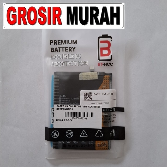Batre Xiaomi Redmi 7 (bt-acc) Bn46 Redmi Note 8