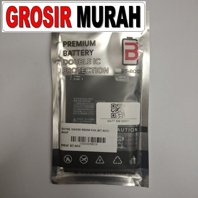 Batre Xiaomi Redmi K50 (bt-acc) Bm5f