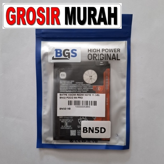 Batre Xiaomi Redmi Note 11 (vb) Bn5d Poco M4 Pro
