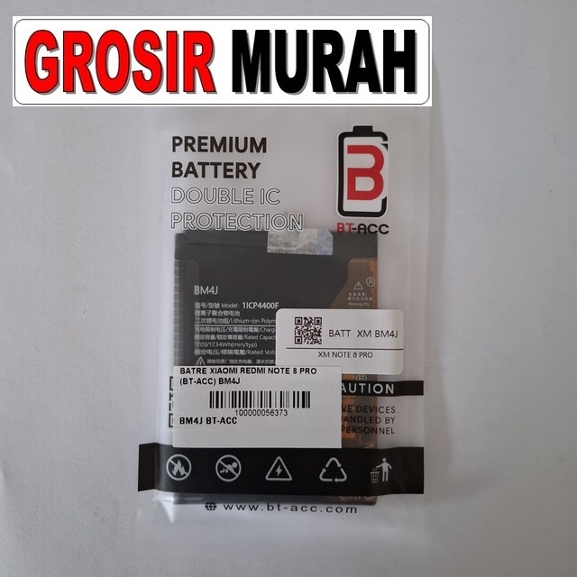 Batre Xiaomi Redmi Note 8 Pro (bt-acc) Bm4j
