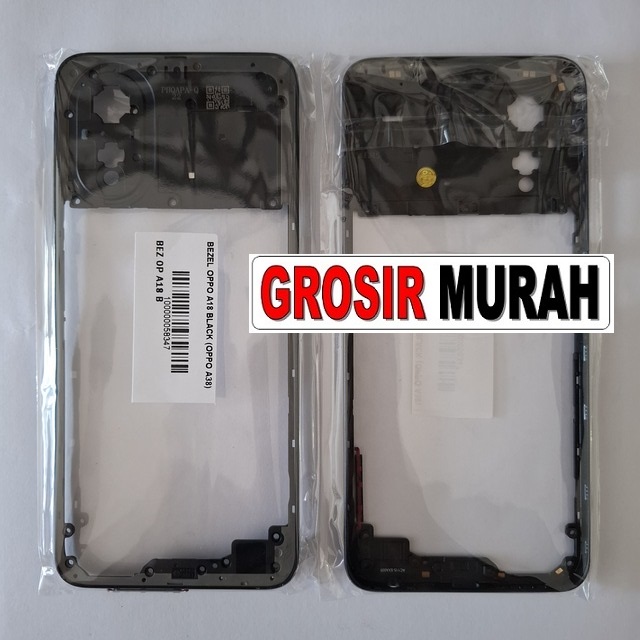 Bezel Oppo A18 Black (oppo A38)