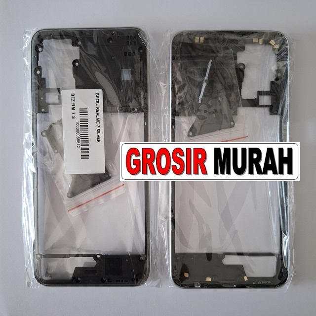 Bezel Realme 7 Silver