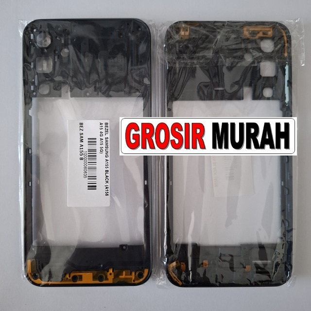 Bezel Samsung A155 A156 A15 4G A15 5G Black