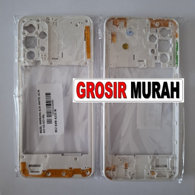 Bezel Samsung A235 White (a236 A23 5g A23 4g)