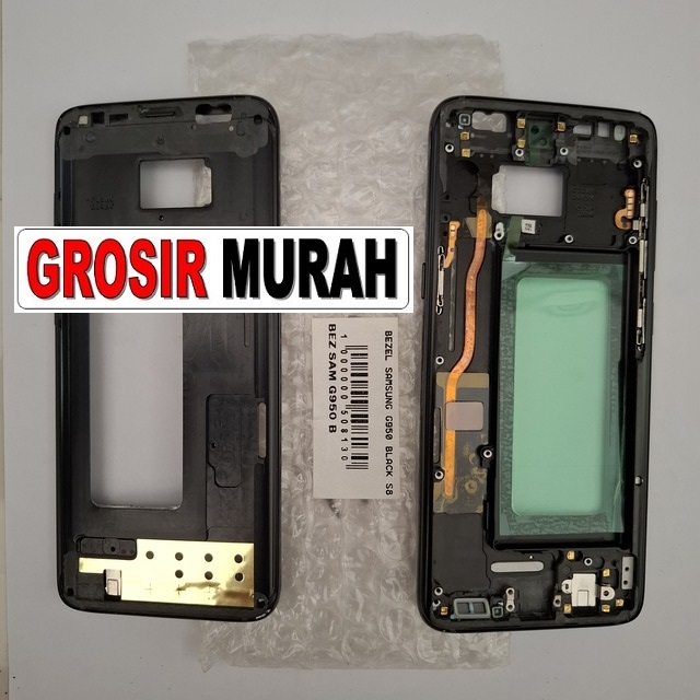 Bezel Samsung G950 Black S8