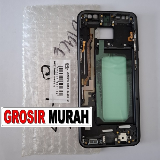 Bezel Samsung G955 Black S8 Plus