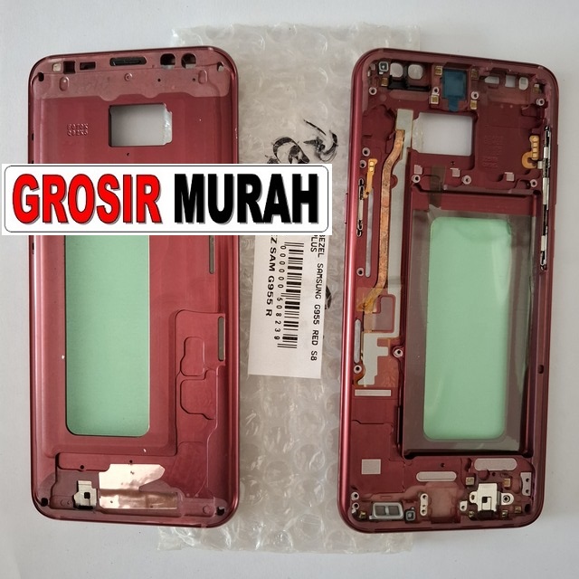 Bezel Samsung G955 Red S8 Plus