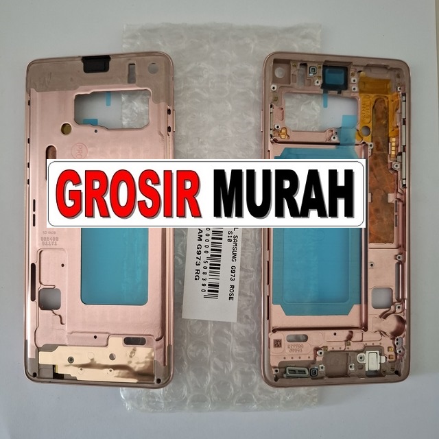Bezel Samsung G973 Rose Gold S10