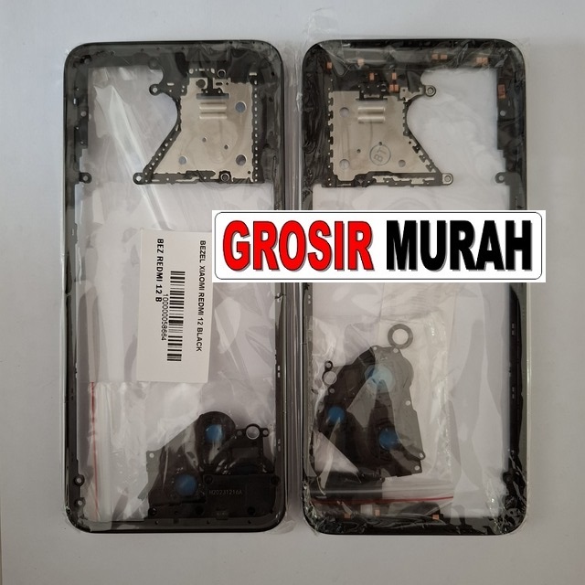 Bezel Xiaomi Redmi 12 Black