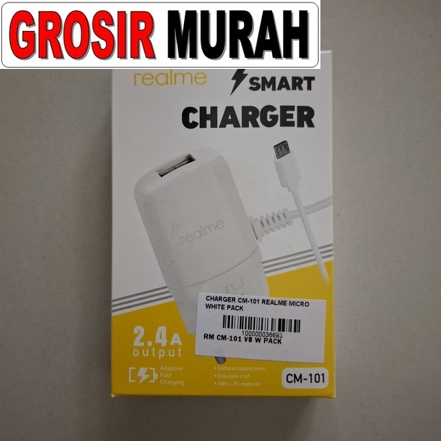 Charger Cm-101 Realme Micro White Pack