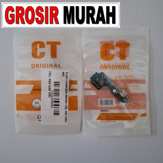 Flexi Charger Infinix Itel A60 (ori) Mic Itel A60s