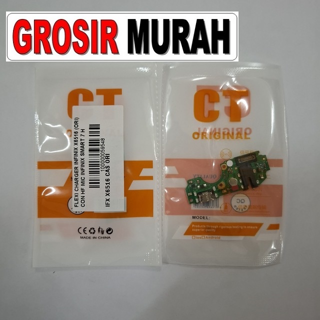 Flexi Charger Infinix X6516 (ori) Con Hf Mic Infinix Smart 7 Hd