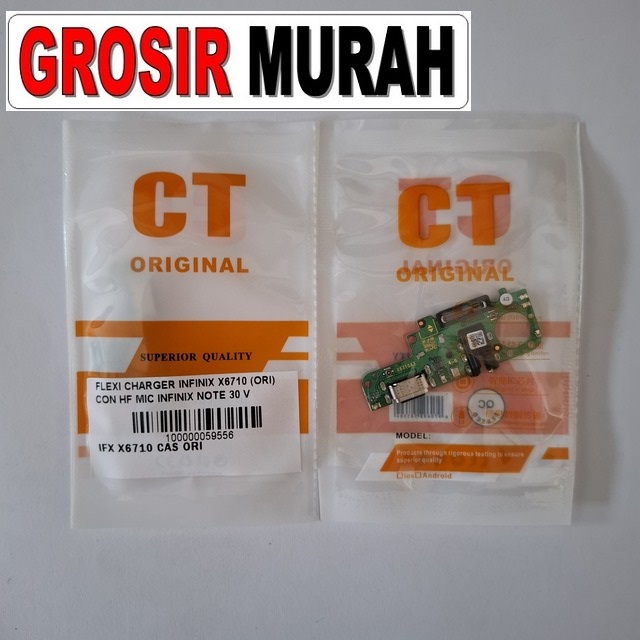 Flexi Charger Infinix X6710 (ori) Con Hf Mic Infinix Note 30 Vip