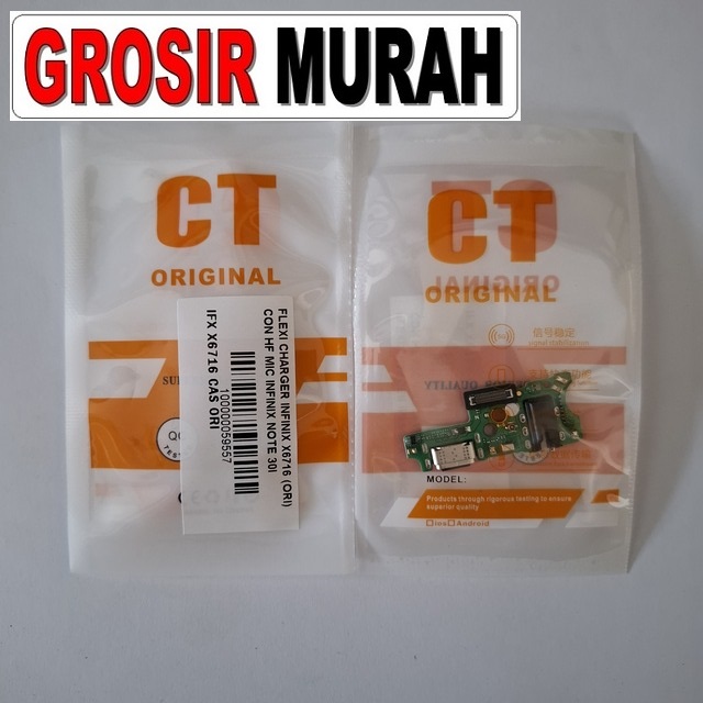 Flexi Charger Infinix X6716 (ori) Con Hf Mic Infinix Note 30i